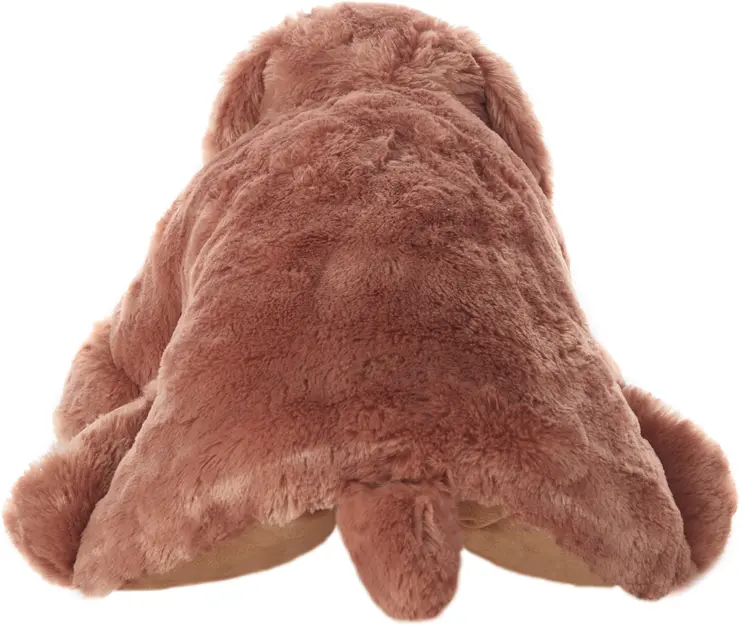 22" X 18" Brown Dog Throw Pillow