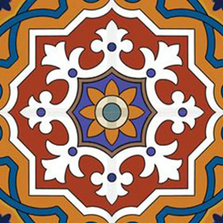 6" X 6" Mediterranean Mash Mosaic Peel and Stick Tiles