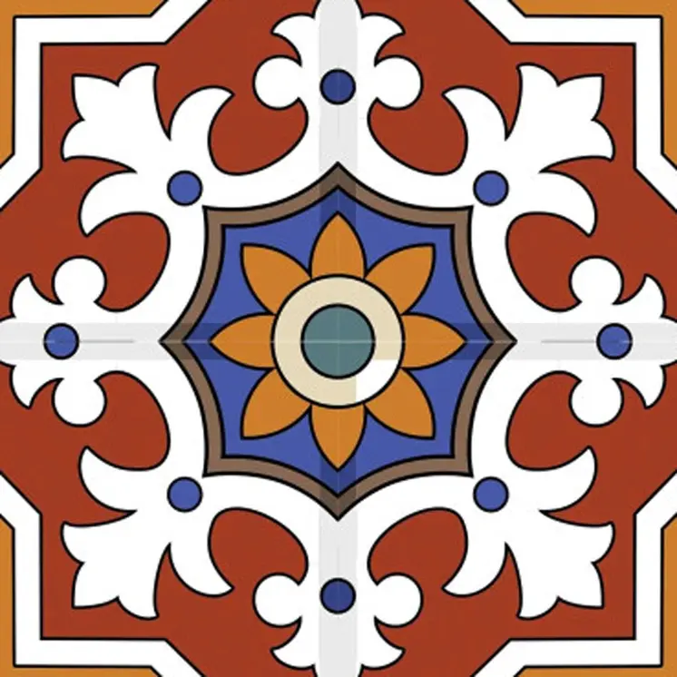 5" X 5" Old World Ole Peel and Stick Tiles