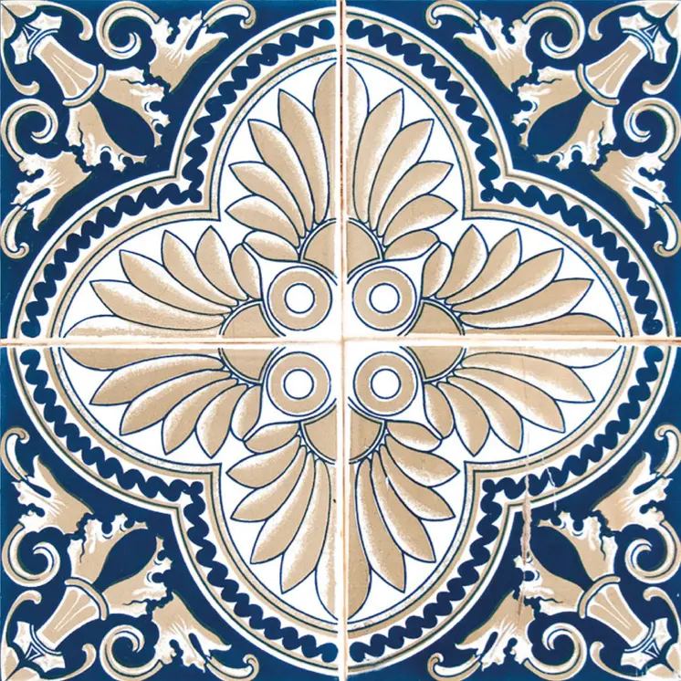 5" X 5" Blue Taupe Tobi Peel And Stick Tiles