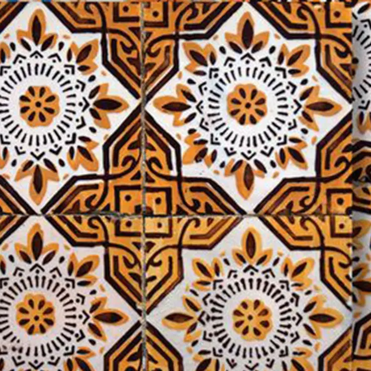 6" X 6" Bella Terra Peel And Stick Removable Tiles