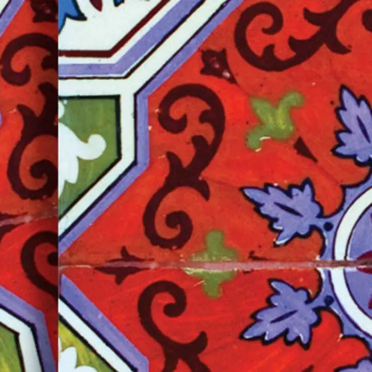 7" X 7" Sage Terra Removable Peel and Stick Tiles