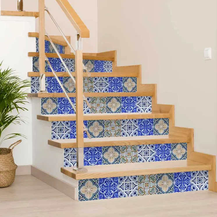 6" X 6" Bella Mix Mosaic Removable Peel and Stick Tiles