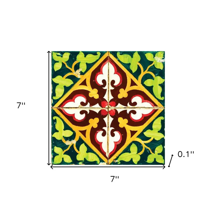 7" X 7" Jessa Mutli Mosaic Peel and Stick Tiles