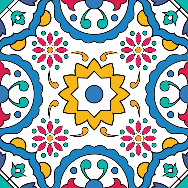 8" X 8" Raffia Gia  Removable Peel and Stick Tiles