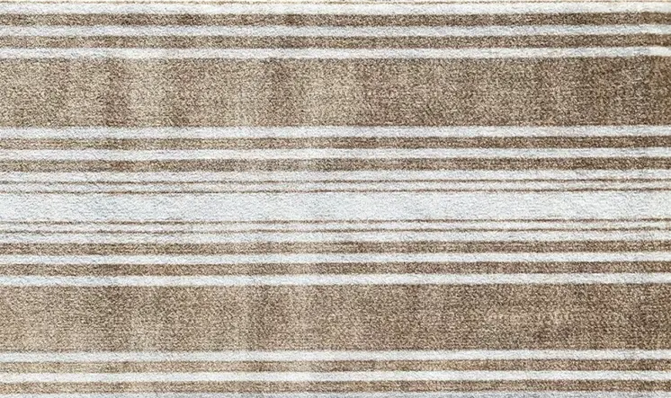 2' X 4' Sandy Shores Regatta Stripe Washable Floor Mat