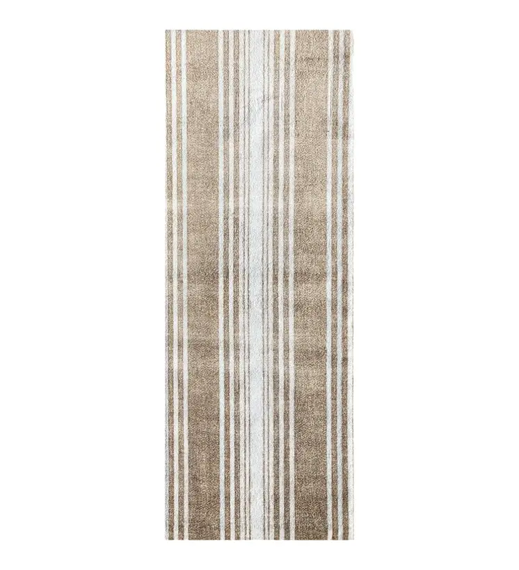 2' X 6' Sandy Shores Regatta Stripe Washable Runner Rug