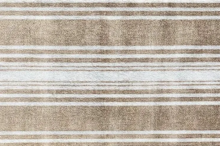 2' X 6' Sandy Shores Regatta Stripe Washable Runner Rug