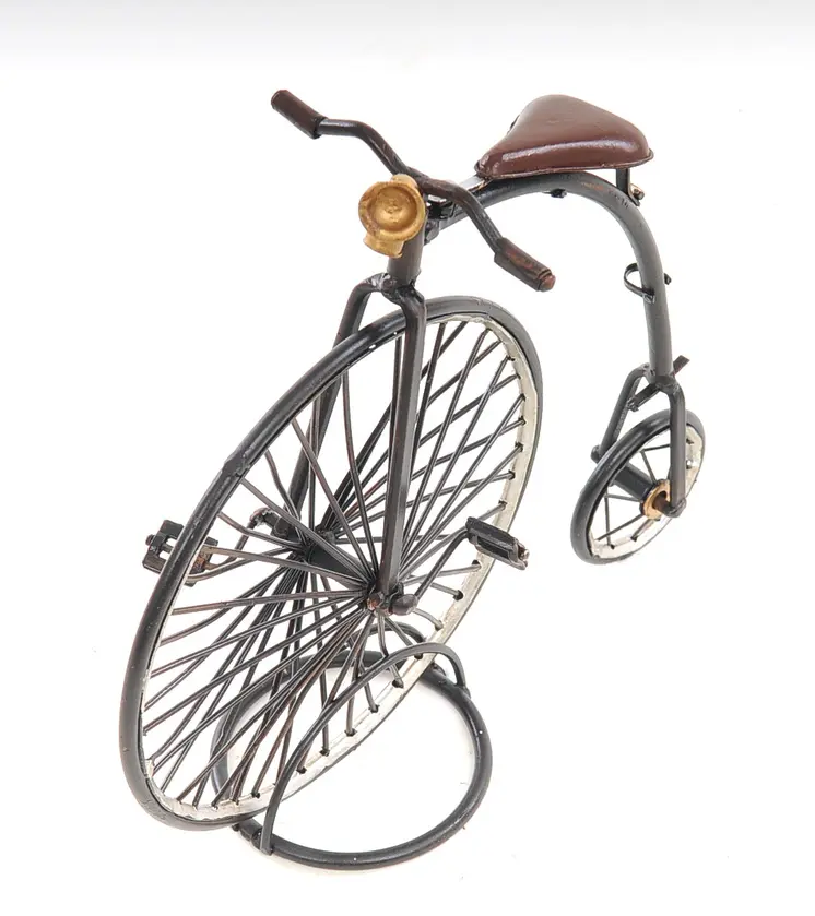 c1870 High Wheeler Bicycle Sculpture