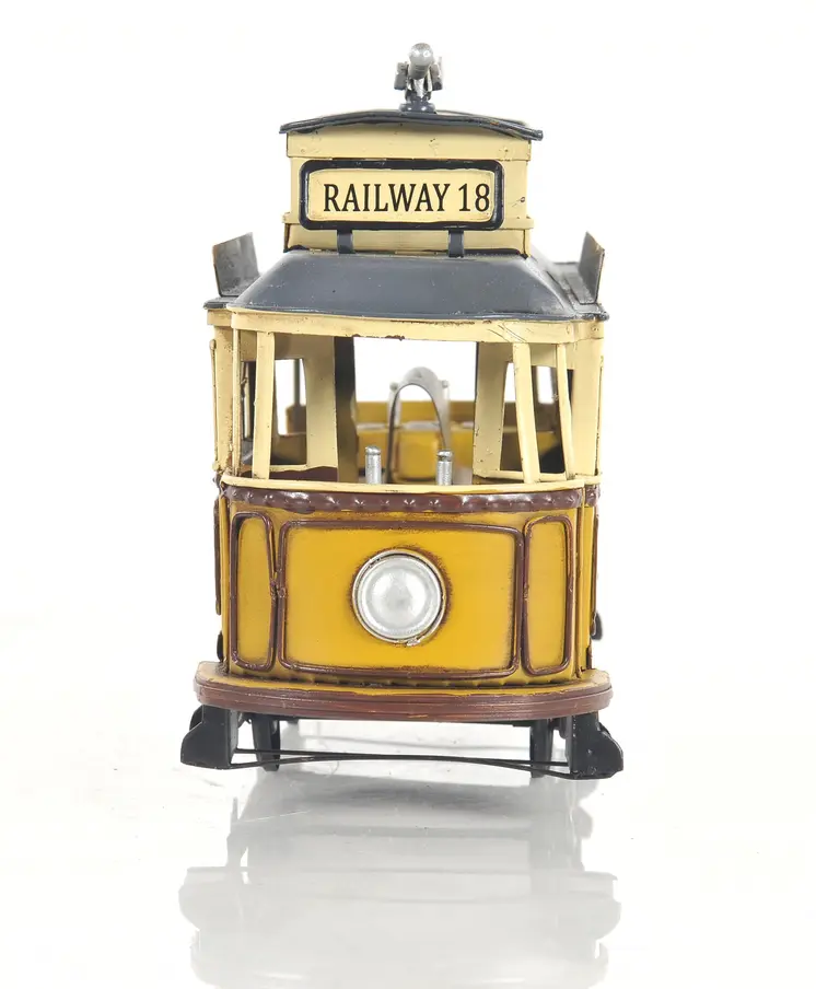 Railway Cable Car Sculpture