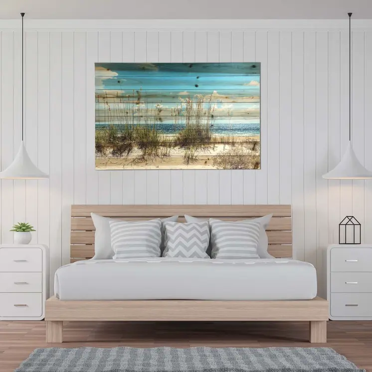 Ocean Sand Dunes Unframed Photograph Wall Art