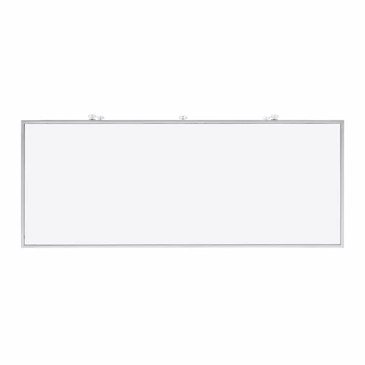 40" Silver Glass Three Drawer Sideboard with Three Doors