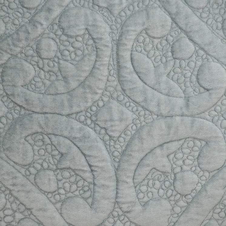 20" Gray Cotton Blend Throw Pillow