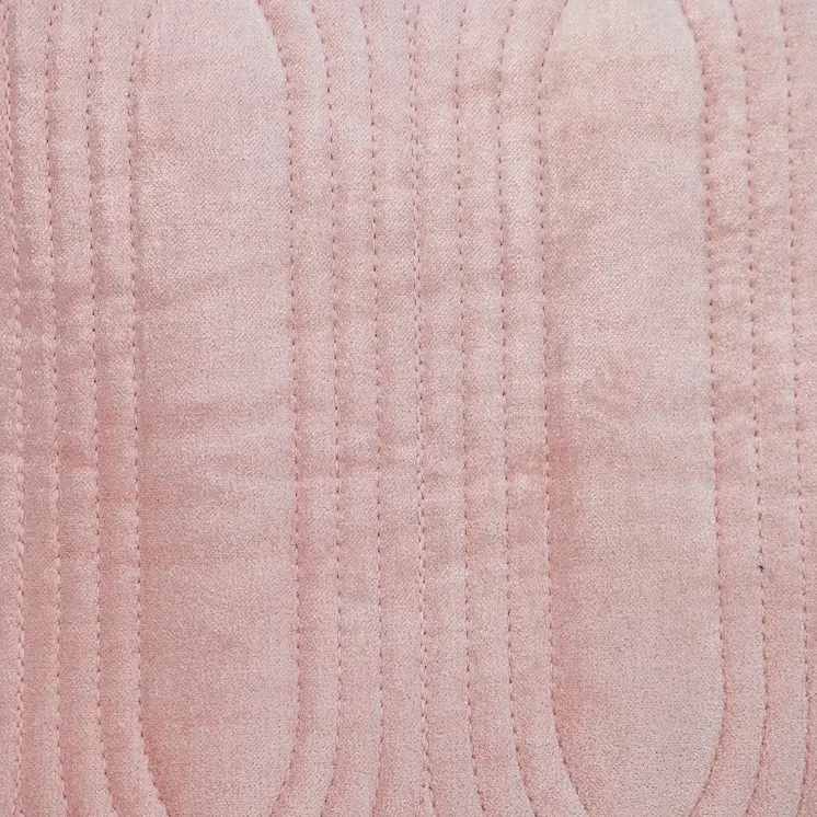 20" Pink Cotton Blend Throw Pillow