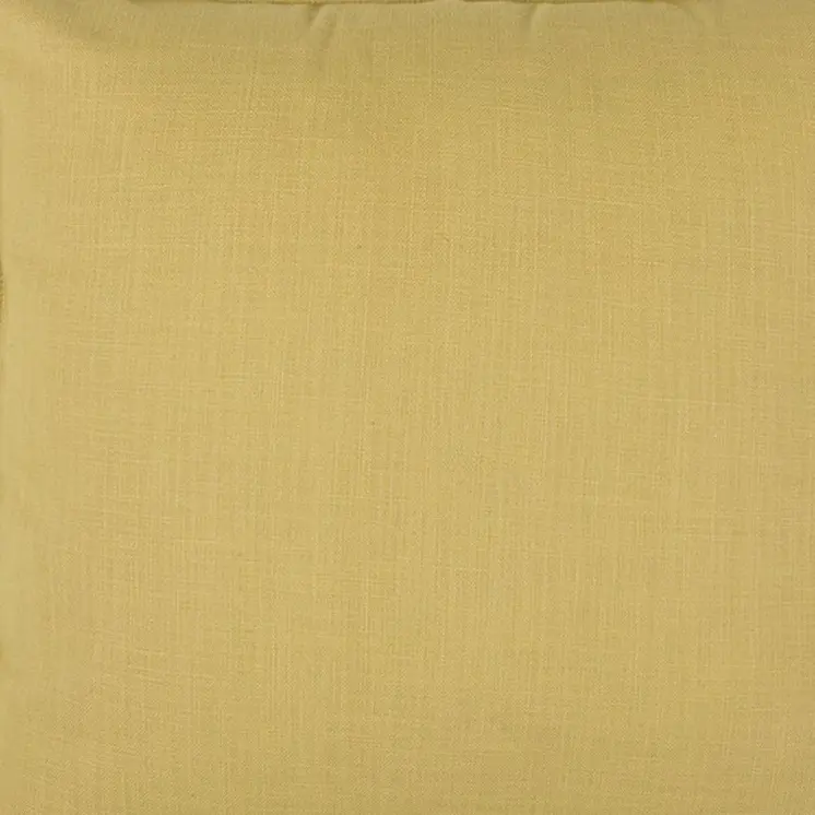 20" Tan Cotton Throw Pillow