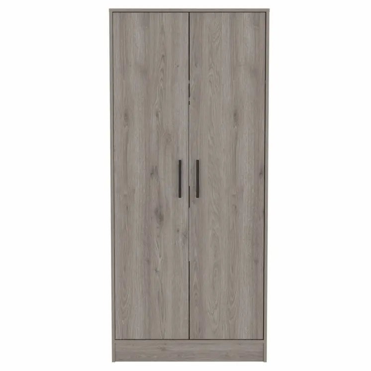 71" Light Gray Single Drawer Combo Dresser