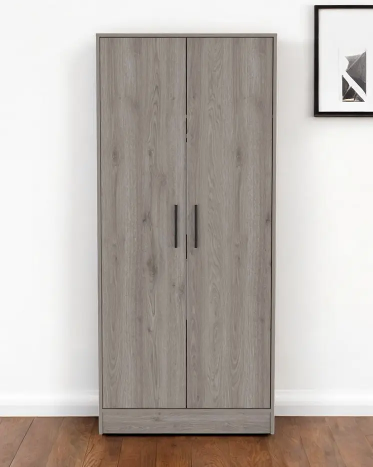 71" Light Gray Single Drawer Combo Dresser