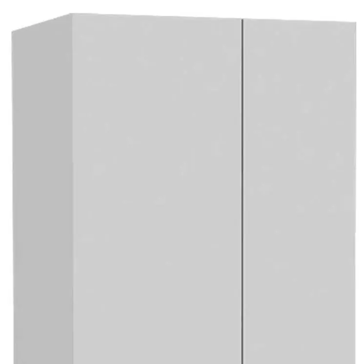 71" White Versatile Tall Pantry Cabinet with Five Shelves