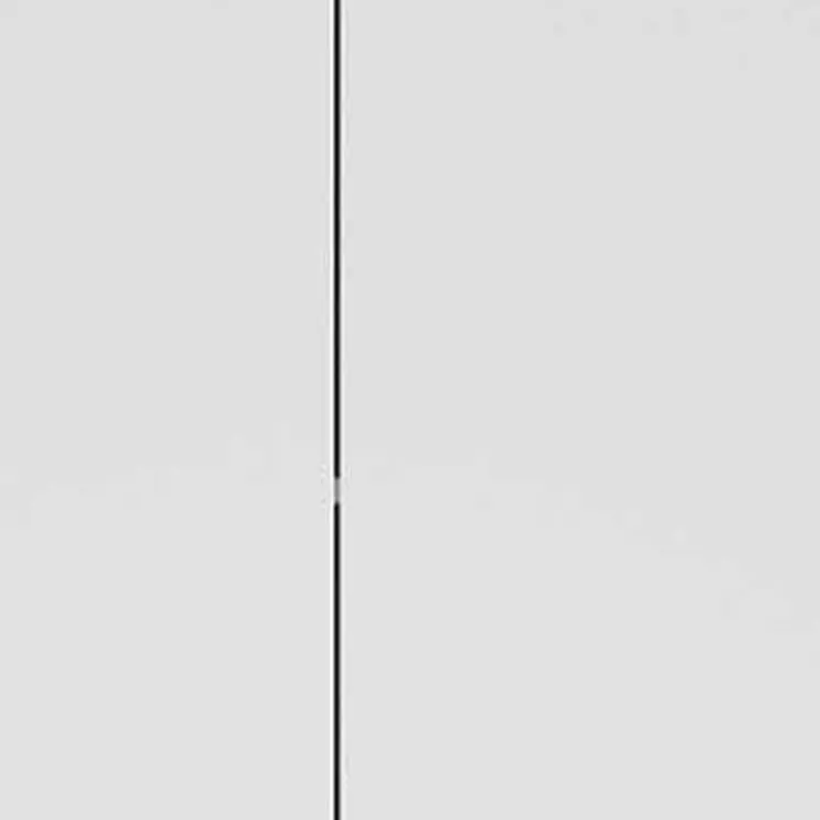78" Modern White Pantry Cabinet with Two Full Size Doors