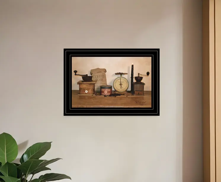 The Daily Grind 2 Black Framed Print Wall Art