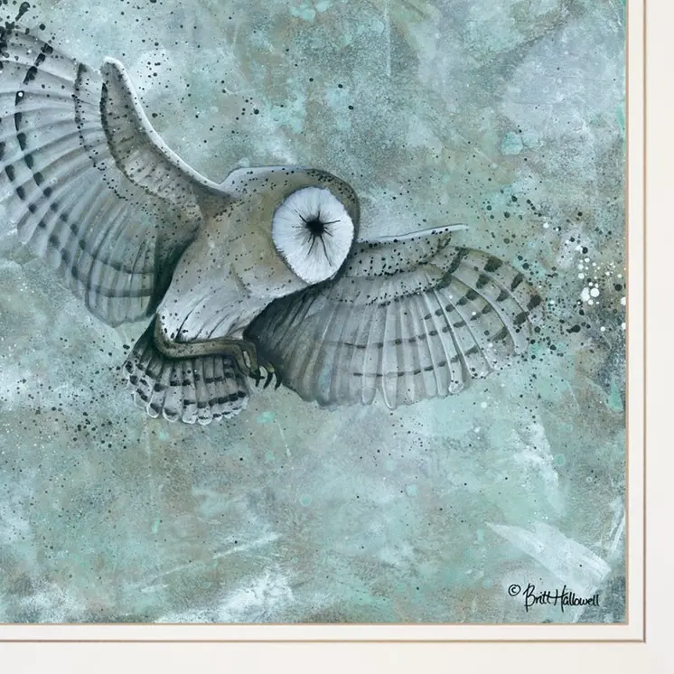 Set Of Two Wildlife 1 White Framed Print Wall Art