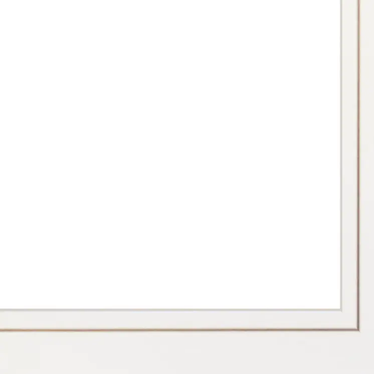 Set Of Two The Only Person 1 White Framed Print Wall Art