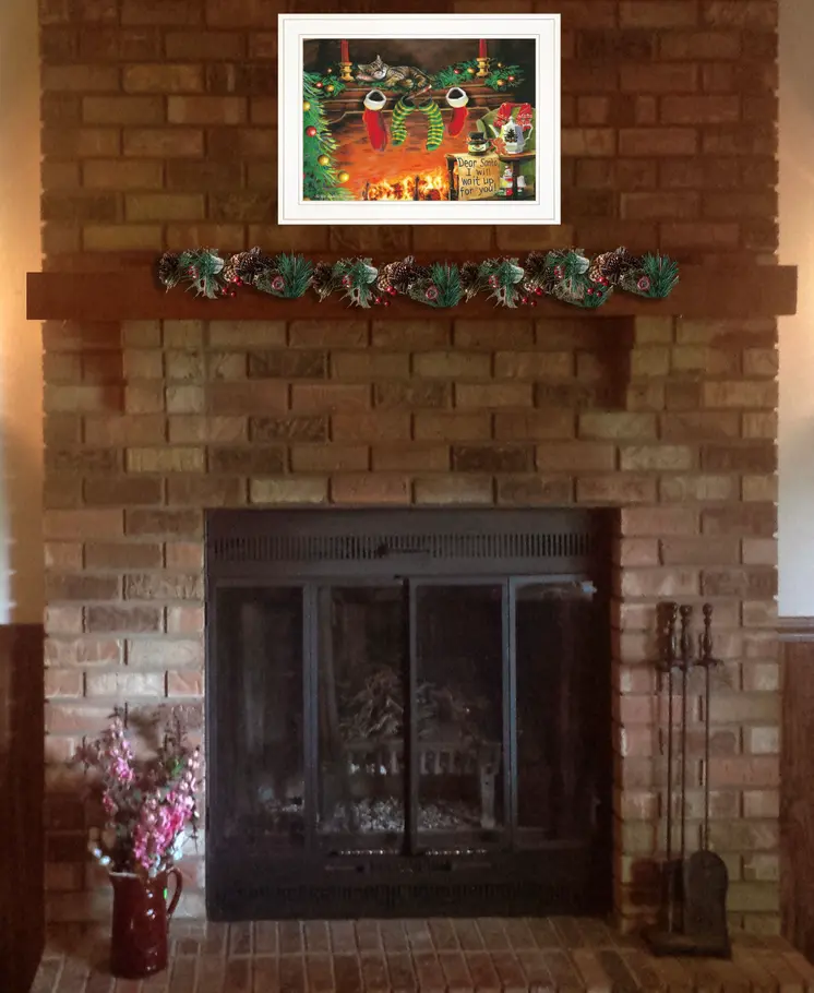 I Will Wait Up 2 White Framed Print Wall Art