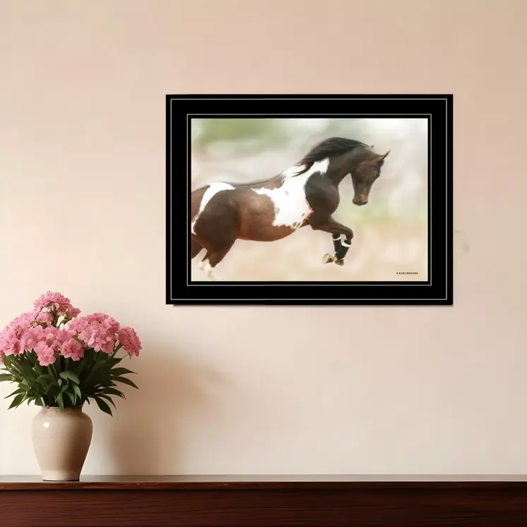 A Wild Kookie 3 Black Framed Print Wall Art