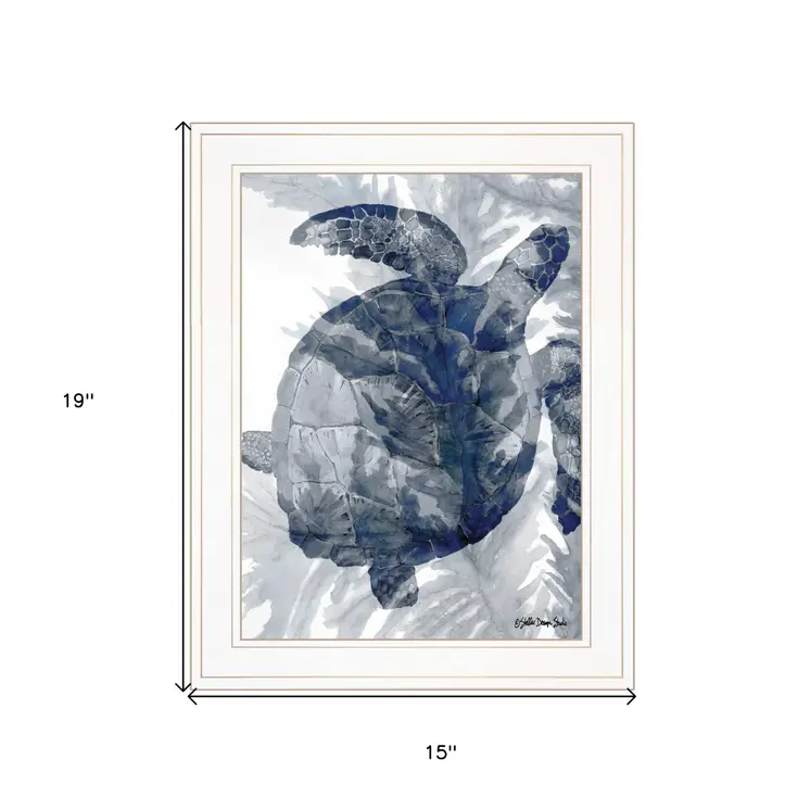 Ocean Collection 3 White Framed Print Wall Art