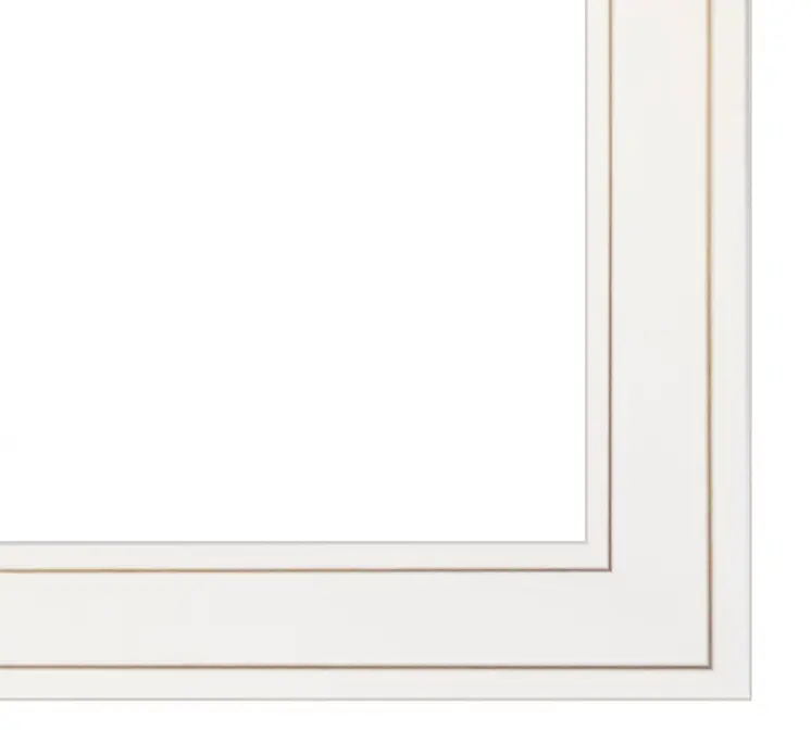 Count your Blessings 1 White Framed Print Wall Art