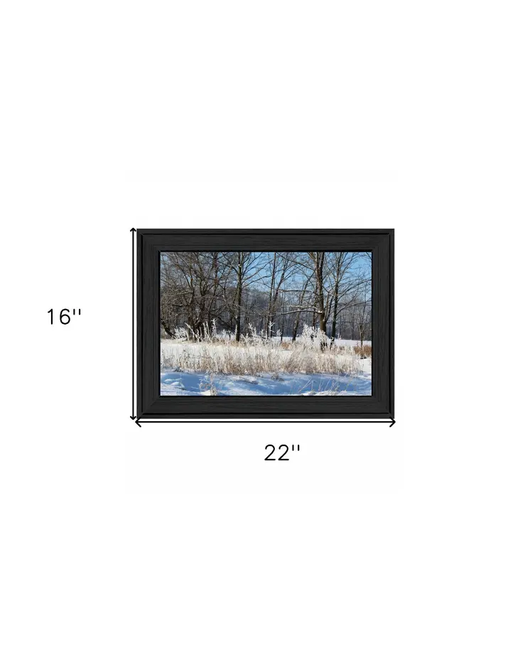 Natures Simple Blessings 1 Black Framed Print Wall Art