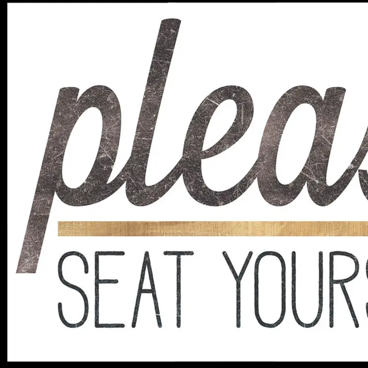 Set Of Two Text Me If You Run Out of Toilet Paper While Seated Black Framed Print Wall Art