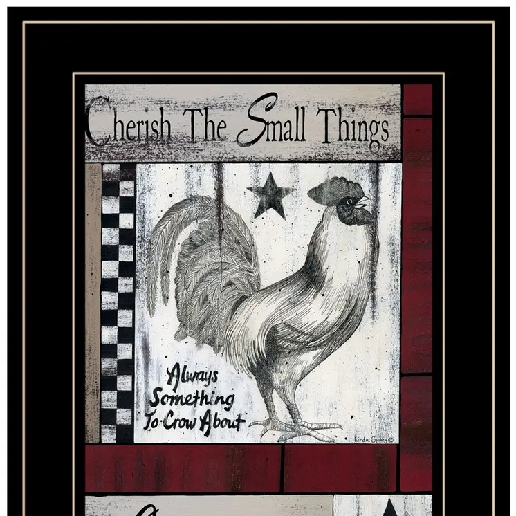 Set Of Two Family Wisdom Black Framed Print Wall Art