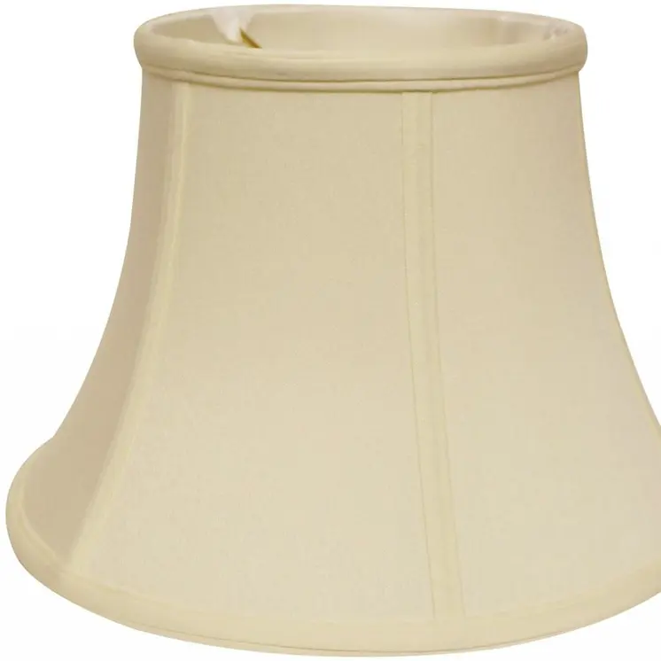 12" Ivory Drum No Slub Lampshade
