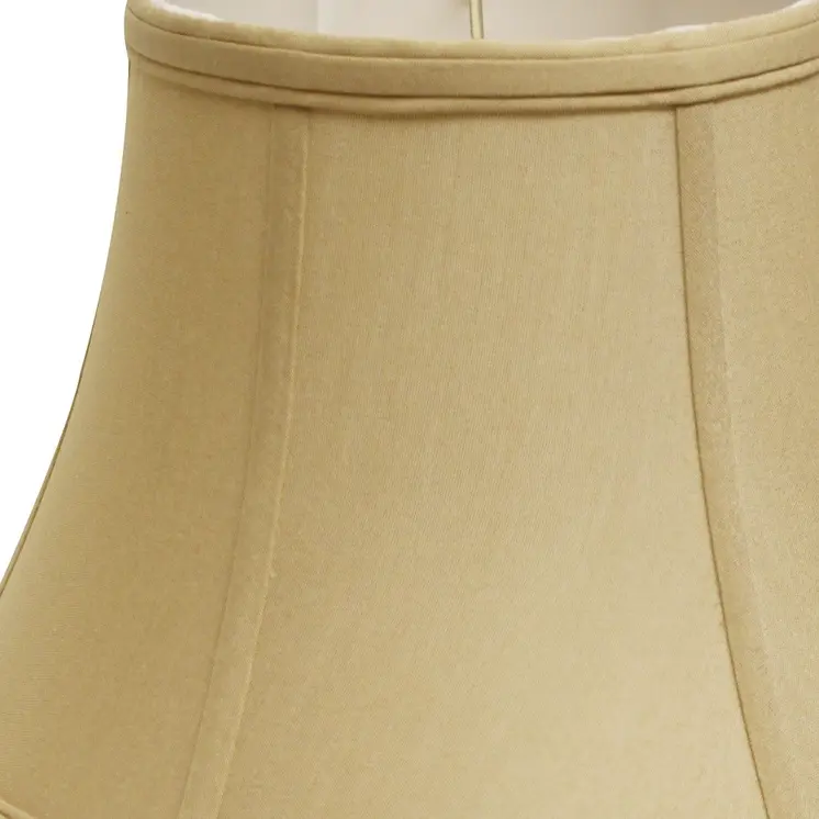 19" Pale Brown Drum No Slub Lampshade