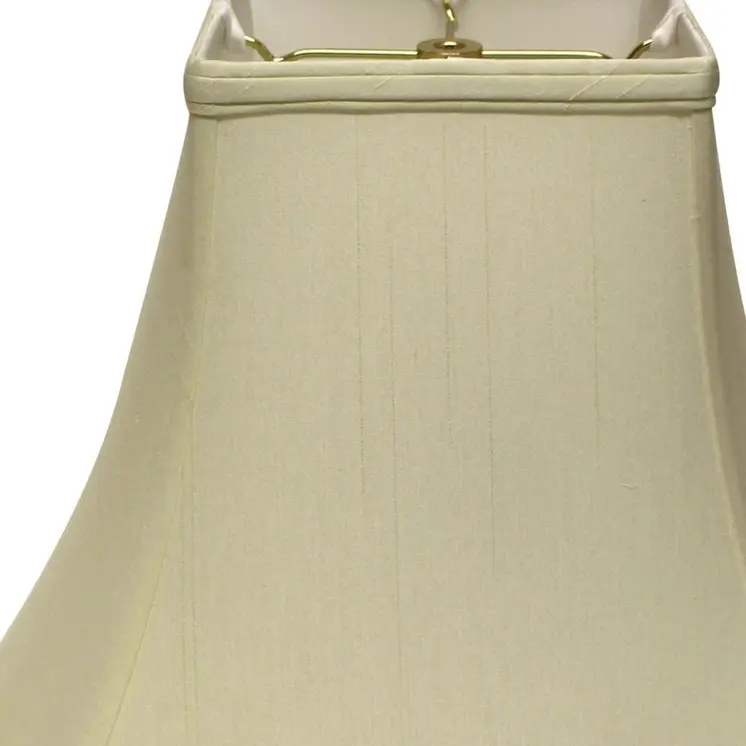 10" Ivory Premium Square Monay Shantung Lampshade