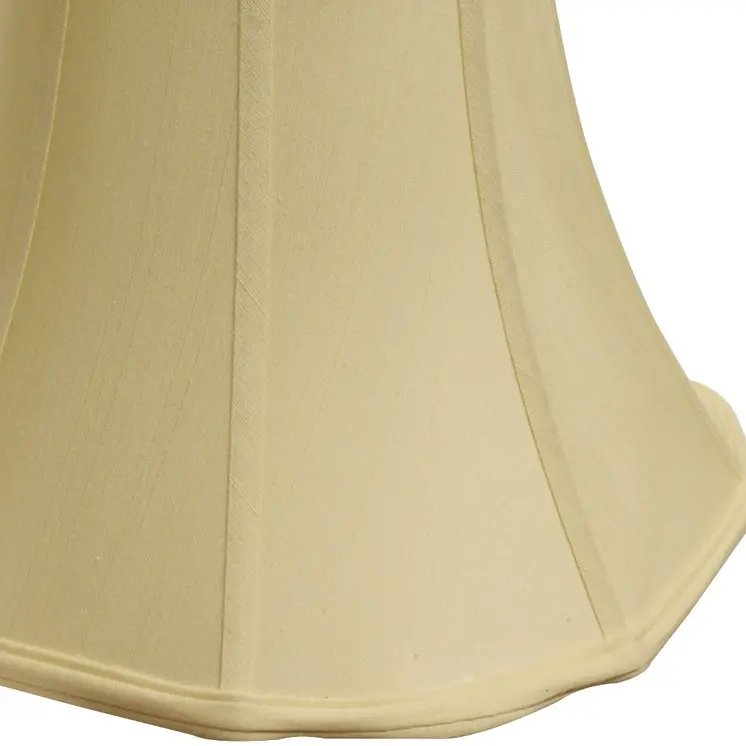 16" Antique White Octagon Monay Shantung Lampshade