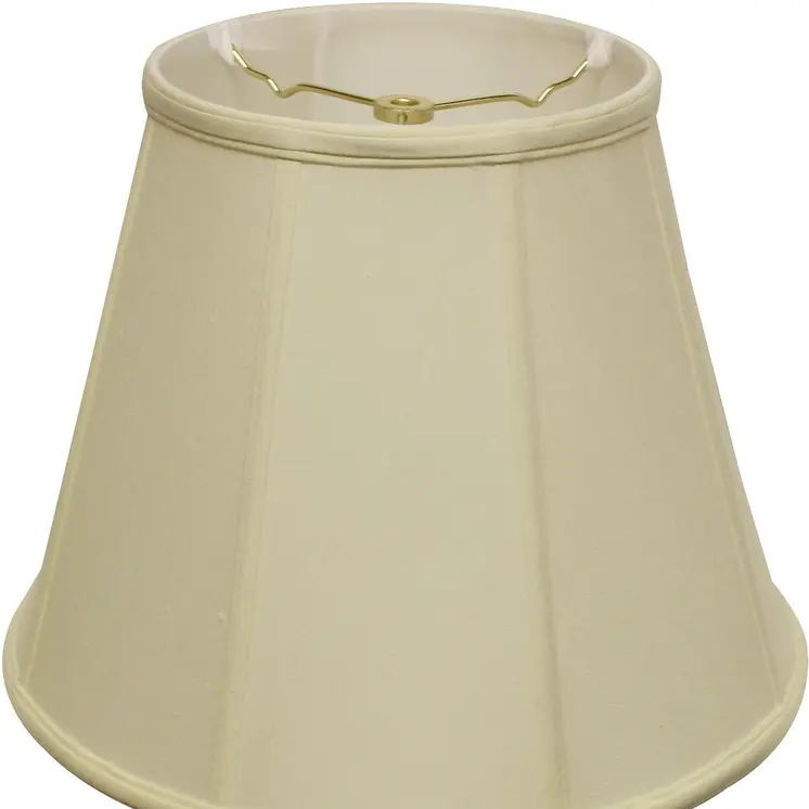 16" Ivory Slanted Empire Monay Shantung Lampshade