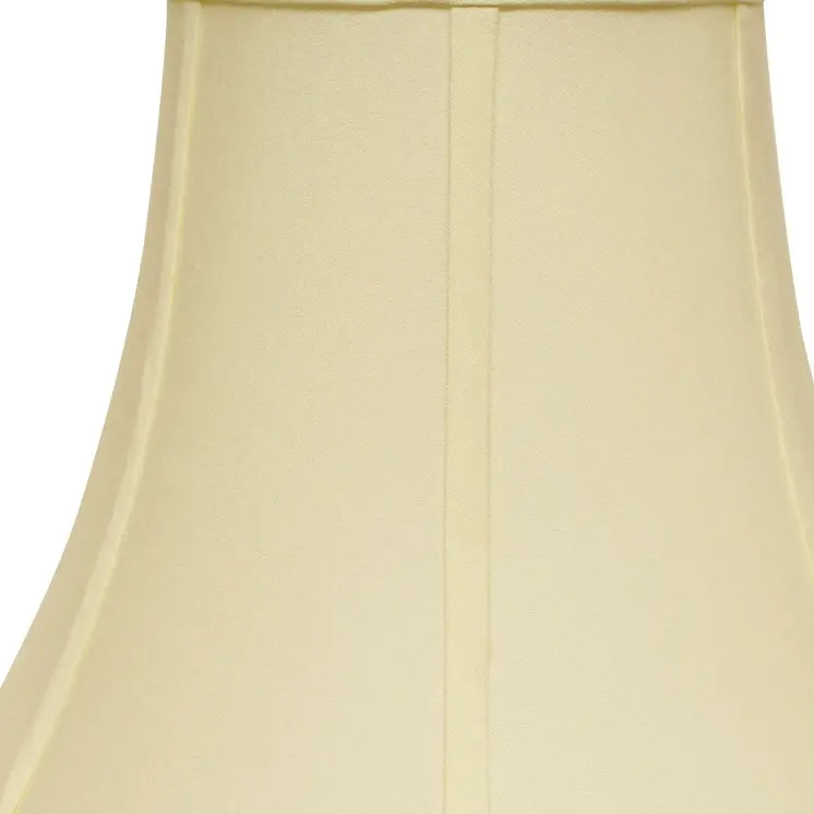 8" Ivory Premium Bell No Slub Lampshade