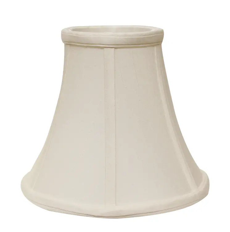 10" Off White Premium Bell Monay Shantung Lampshade