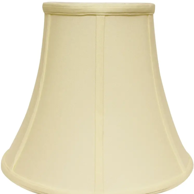 14" Ivory Premium Bell No Slub Lampshade