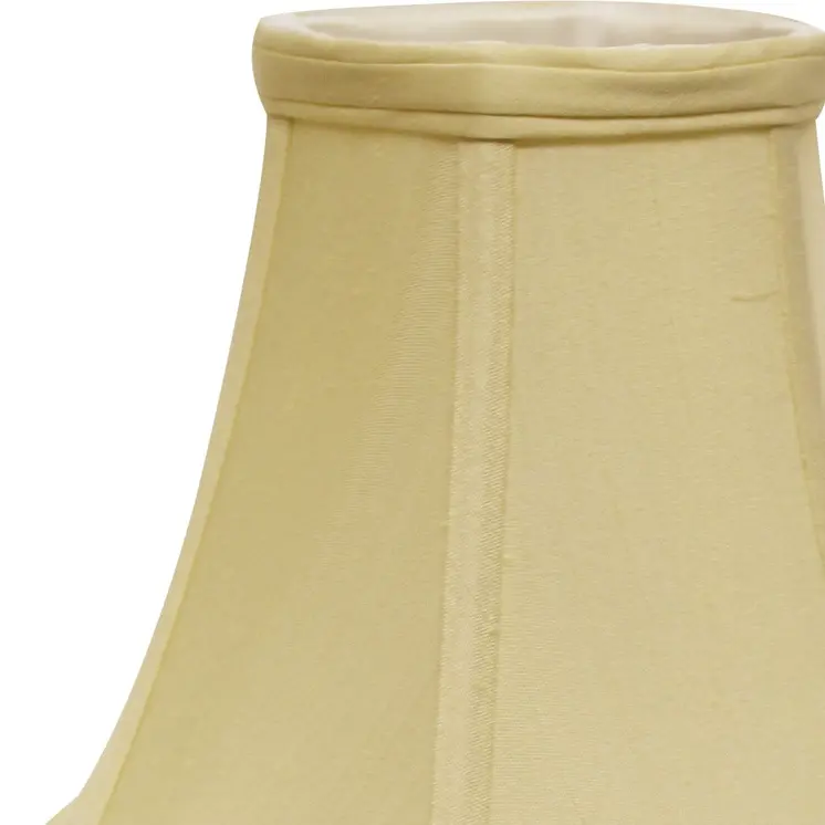 14" Antique White Premium Bell Monay Shantung Lampshade