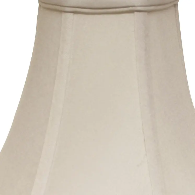18" Snow Premium Bell No Slub Lampshade