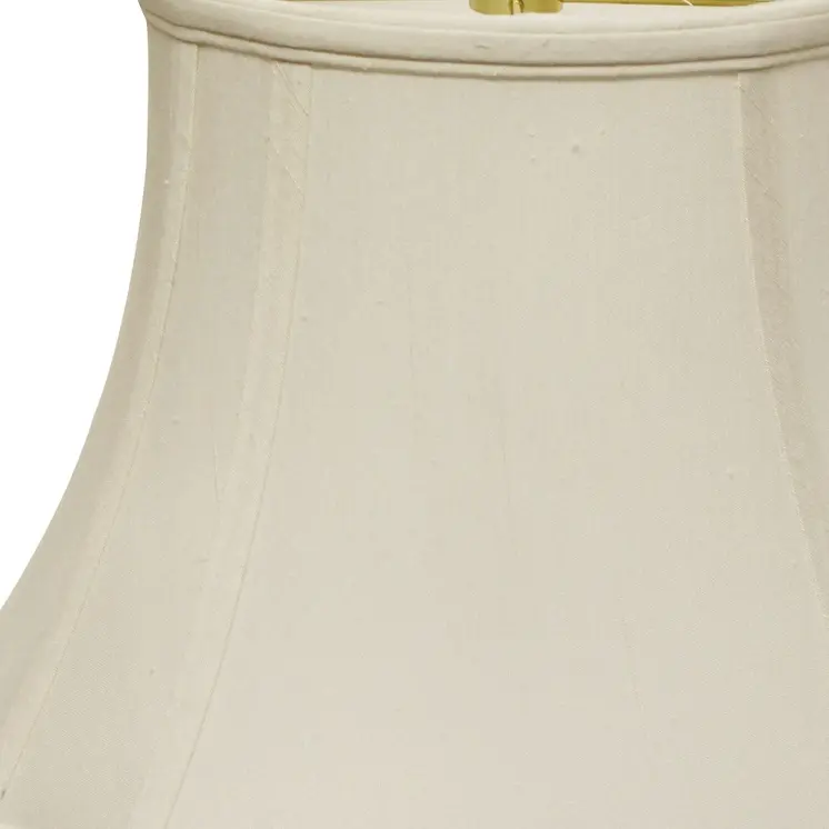 Cream Monay Shantung Silk Oval 19 Bottom