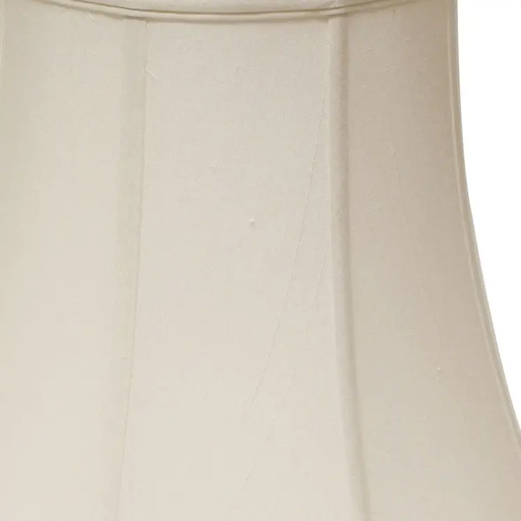 16" White Premium Octagon Monay Shantung Lampshade