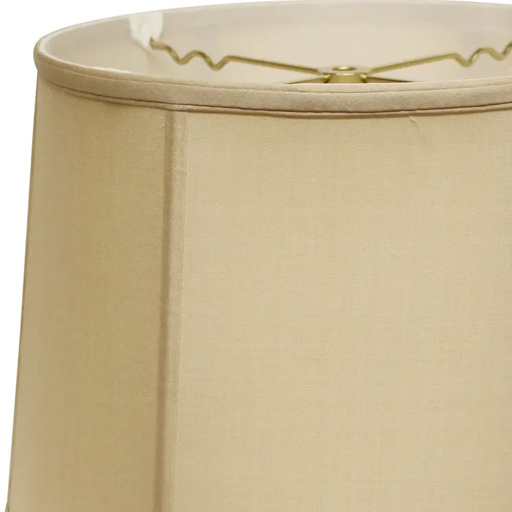 13" Inherent Throwback Drum Pongee Silk Lampshade