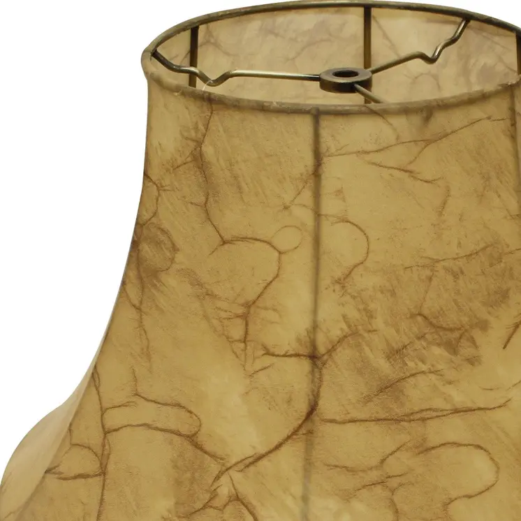12" Antique Parchment Slanted Softback Lampshade