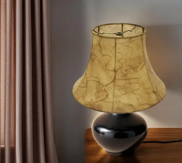18" Antique Parchment Slanted Softback Lampshade
