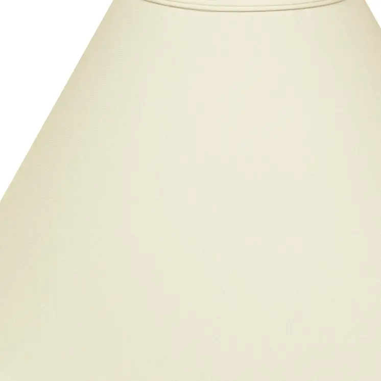 13" Ivory Deep Cone No Slub Lampshade
