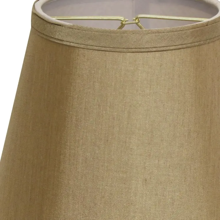 Tan No Slub Innsbruck Empire Lamp shade 10"W Bottom
